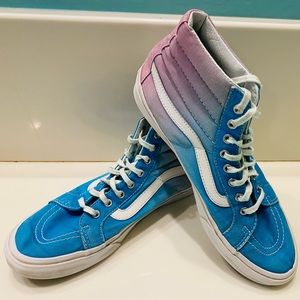 - Ombré Vans high tops